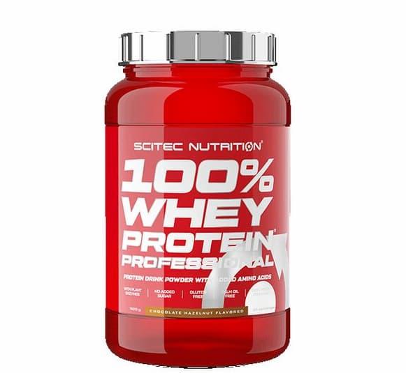 100% Whey Protein Professional, 920 g Chocolate Hazelnut - Scitec Nutrition