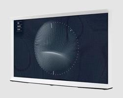 Samsung The Serif TV test - Samsung The Serif designert TV i stue