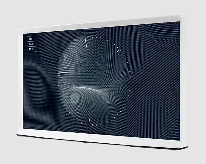 Samsung The Serif TV test - Samsung The Serif designert TV i stue