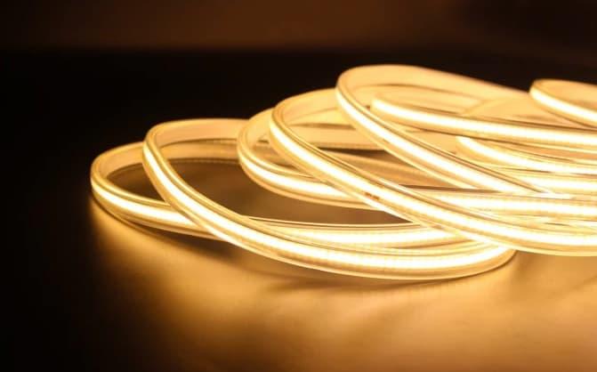 5 m. Vanntett COB LED Strip