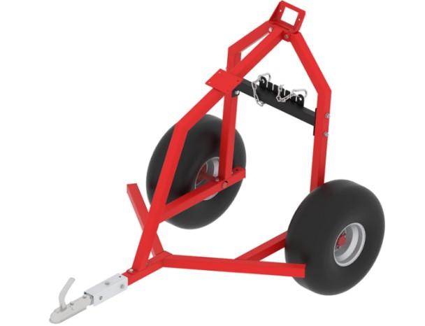 ATV-tilhenger for tømmerstokker