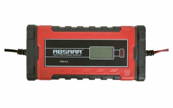 Absaar Smart Charger PRO 6.0 6A 12/24V - Batterilader, Universal