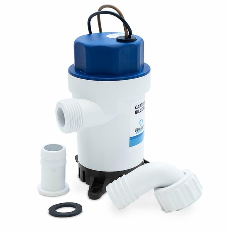 Lensepumpe båt test - elektrisk lensepumpe montert i båt