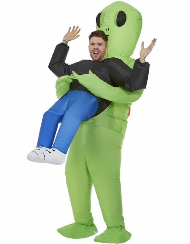 Alien Pick Me Up Oppblåsbart Kostyme