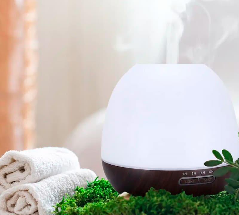 Aroma Diffuser 400 ML m/fjernkontroll â Stilren og vakker â 2 farger