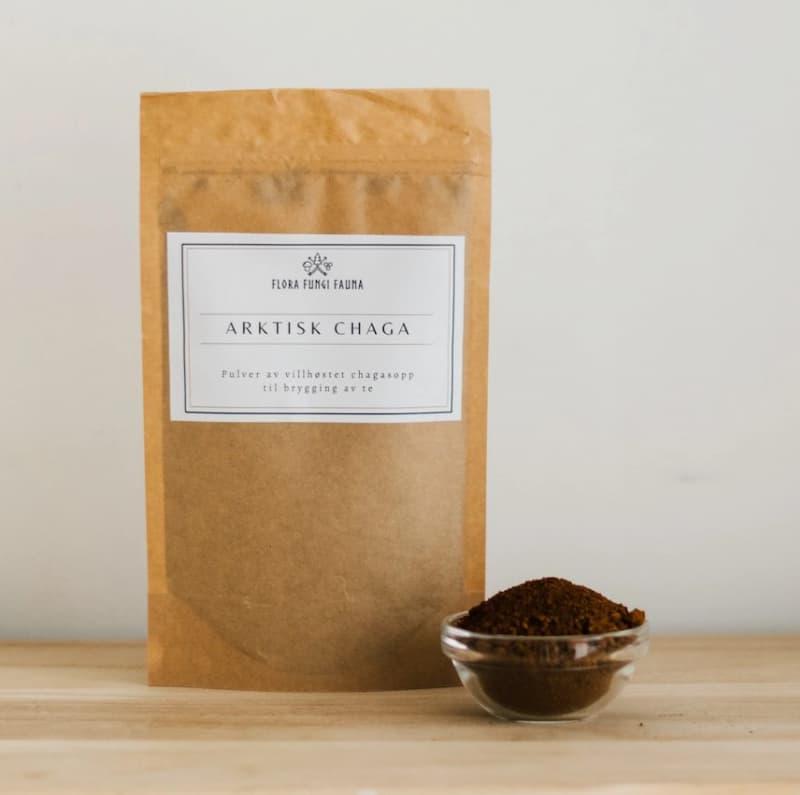 Artic Chaga Powder – Stone Ground Wild Medicinal Mushroom (75g)