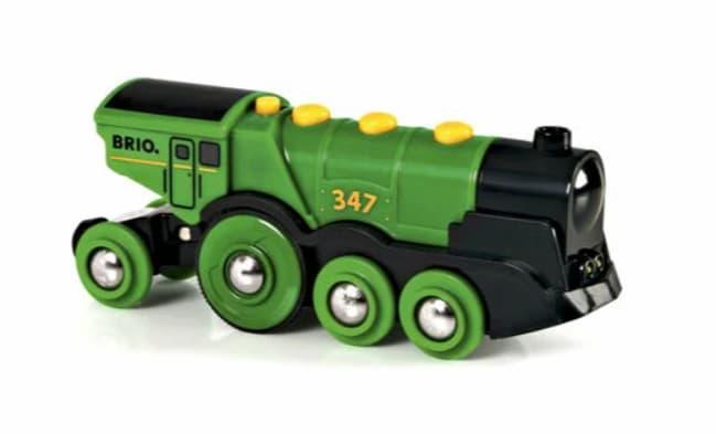 BRIO World 33593 Lokomotiv Stort, Grønt og Kraftig