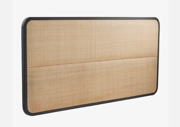 Sengegavl 180 cm i polstret stoff