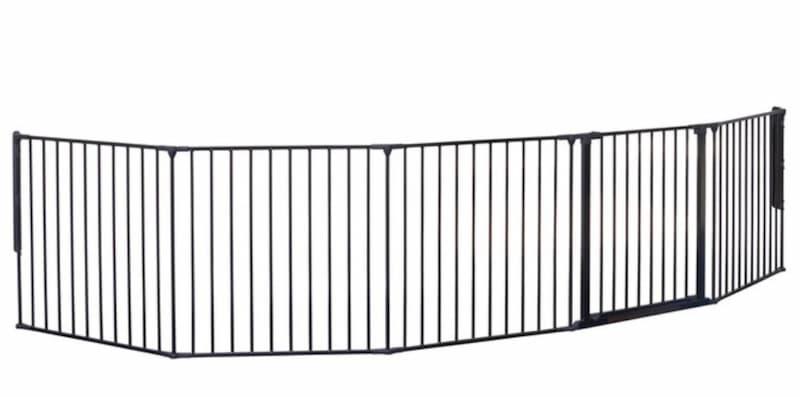 BabyDan Flex XXL Sikkerhetsgrind & Lekeplass Svart