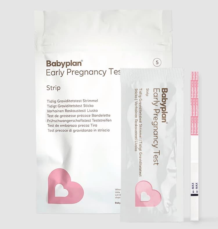 Babyplan Tidlig Graviditetstest â Strimmel