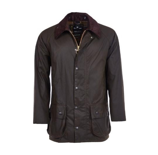 Barbour M's Classic Beaufort Wax Jacket Dark Olive