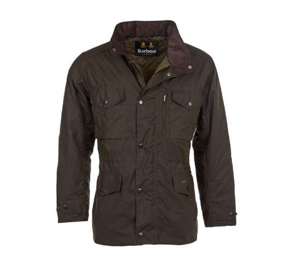 Barbour M's Sapper Wax Jacket Olive