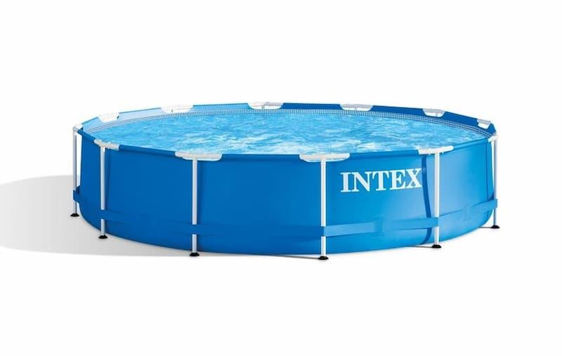 Basseng Intex Metal Ramme Pool Sett 366x76cm med filterpumpe