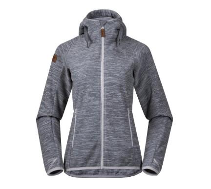 Bergans Women's Hareid Fleece Jacket Aluminium