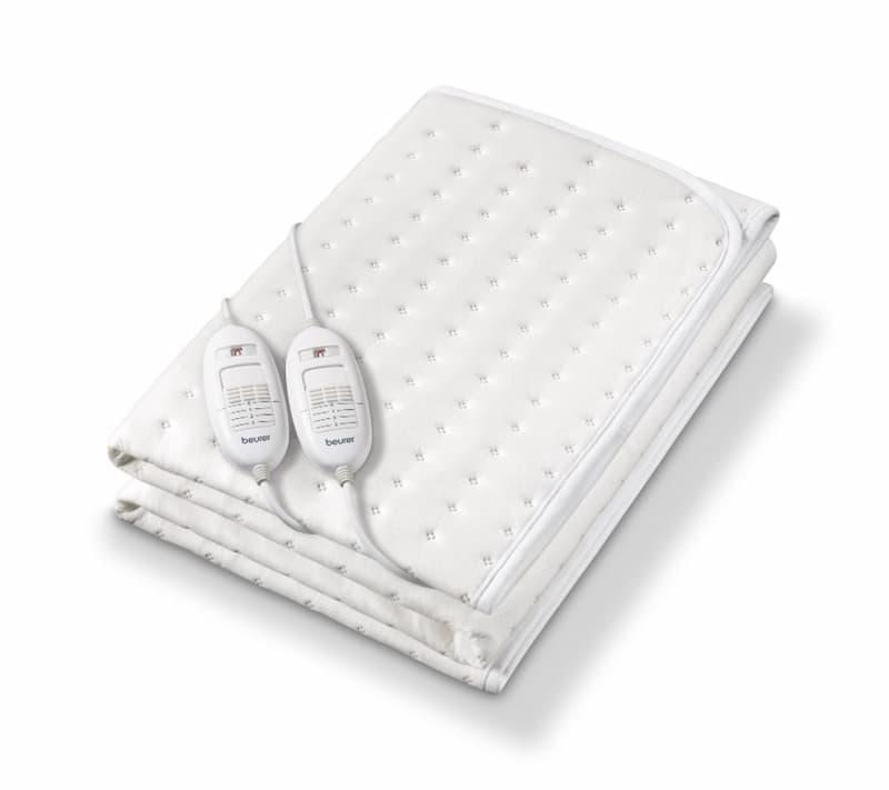 Varmelaken test - elektrisk varmelaken lagt over madrass i seng