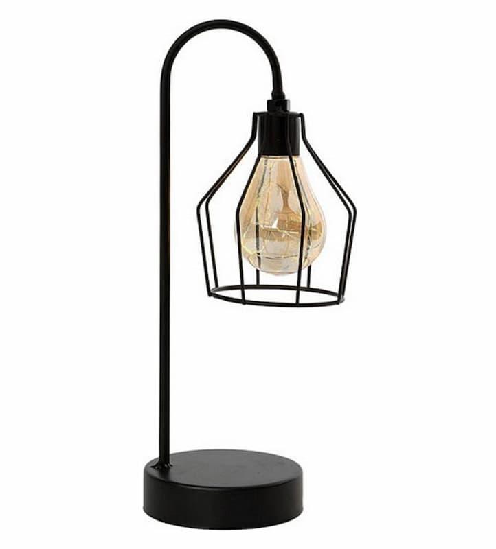 Bordlampe Sort LED