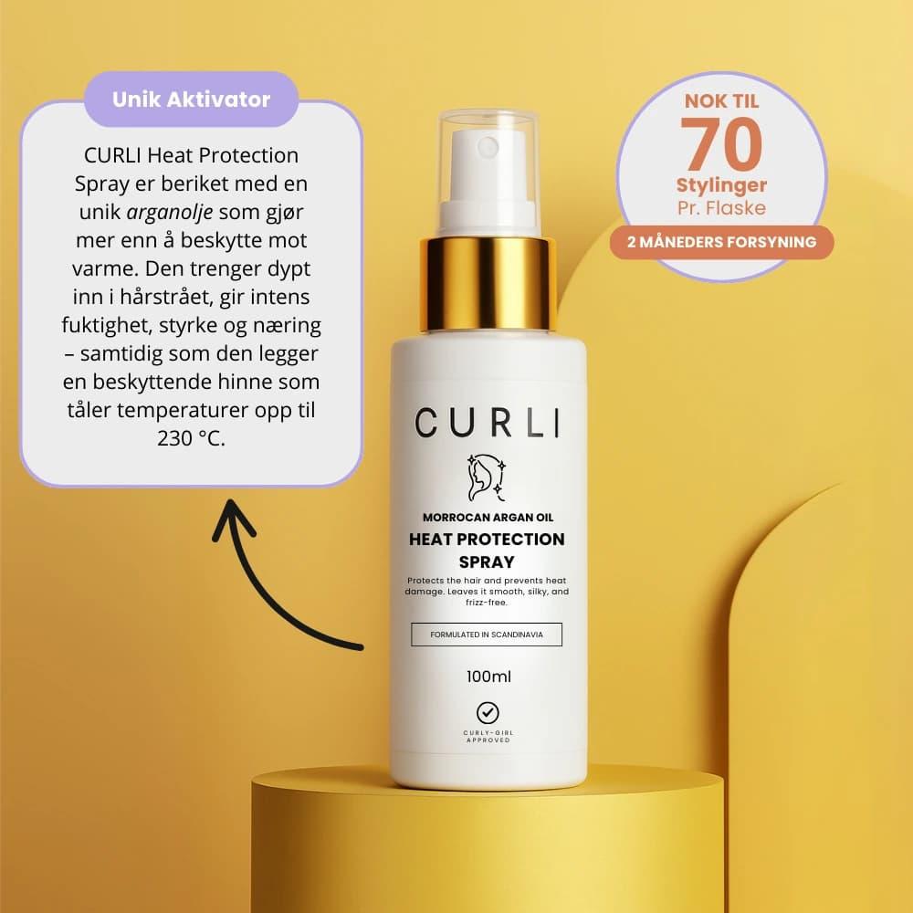 CURLI Varmebeskyttende Spray