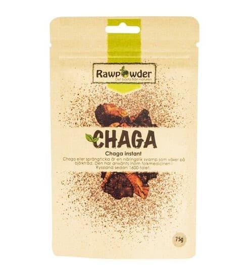 Chaga Instant, 75 g, fra Rawpowder