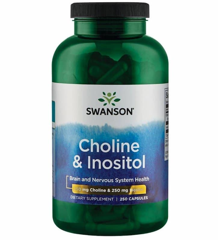 Choline & Inositol – 250 kapsler