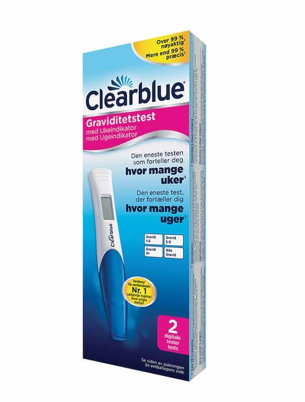 Clearblue Digital Graviditetstest med Ukeindikator