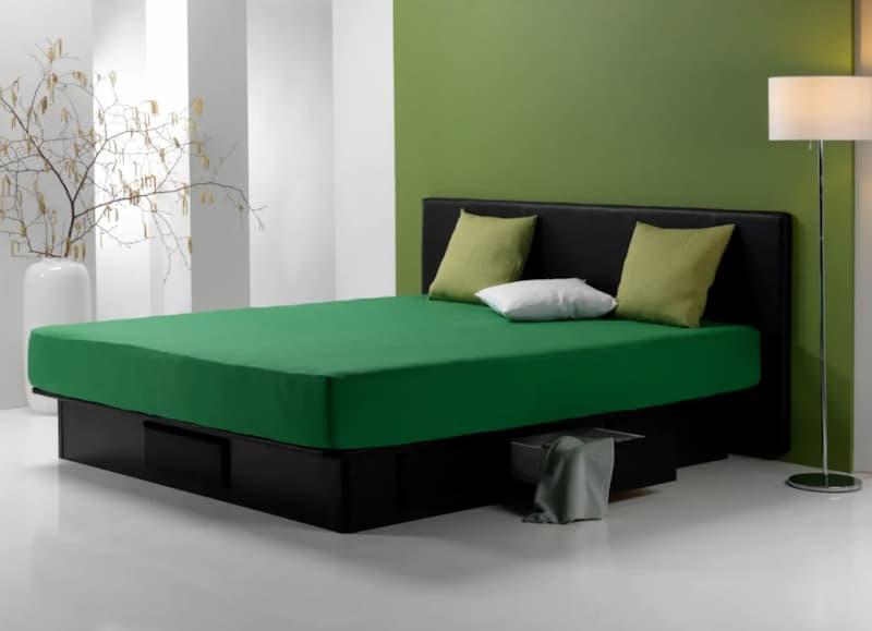 Vannseng test - moderne vannseng med dempet vannmadrass i soverom