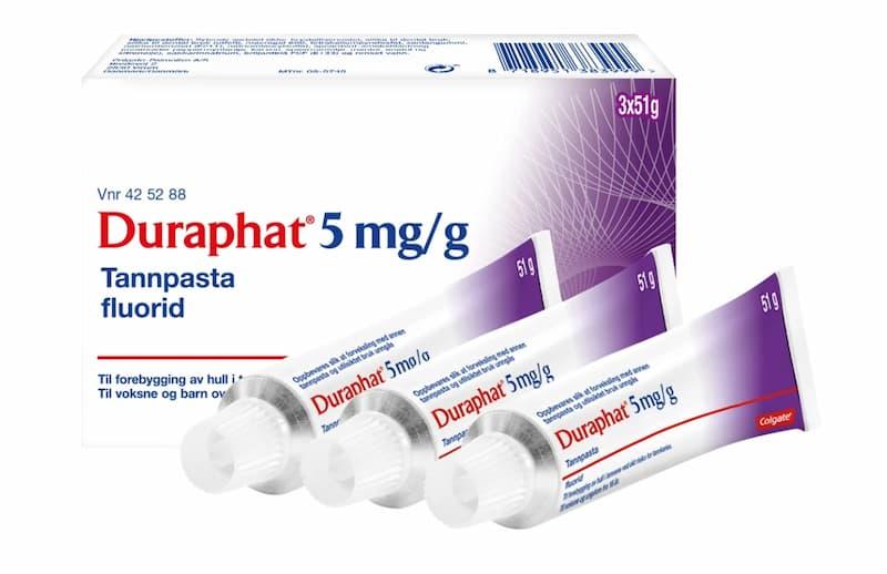 Duraphat Reseptfri fluortannpasta 5 mg/g – 3 x 51 g