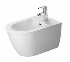 Bidet test - vegghengt bidet i hvit keramikk