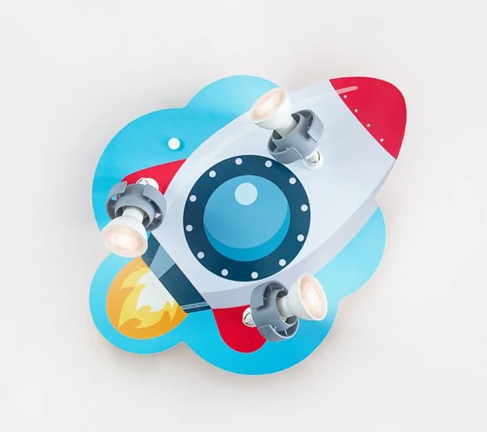 Elobra Vegglampe Rakete Rondell