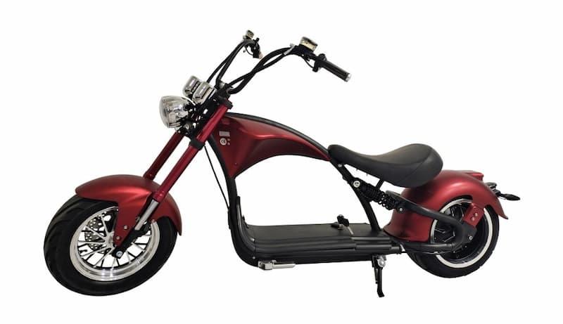Elscooter Båge - Rød 2000W + Lås kjede