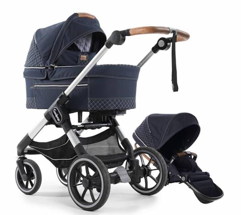 Emmaljunga 2023 NXT De Luxe + iZi Go Modular Bilstol & Adapter – Scandinavian Blue