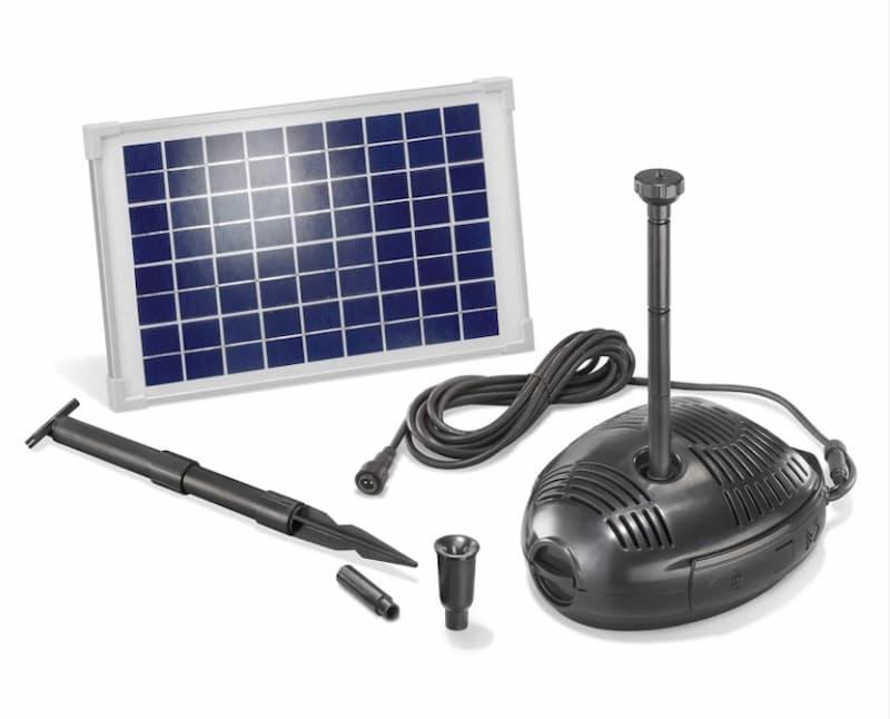 Esotec Milano solcelledrevet pumpesystem med to spredere