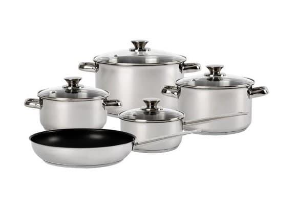 Kjelesett test - komplett kjøkkensett med gryter og stekepanne