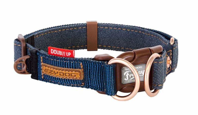 Ezydog Double Up HalsbÄnd Denim XL