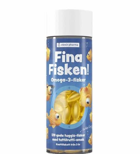 Tran barn test - omega-3 kapsler for barn