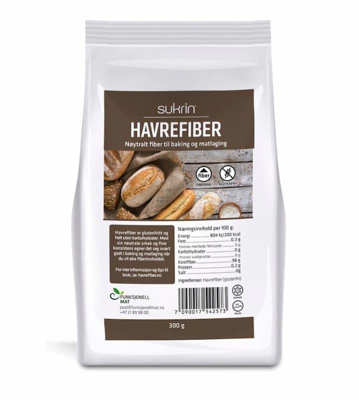 Funksjonell mat – Sukrin Havrefiber