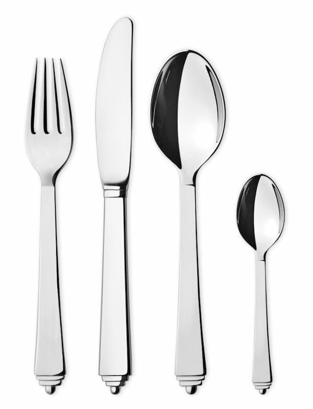 Georg Jensen Pyramide Bestikksett, 16 deler