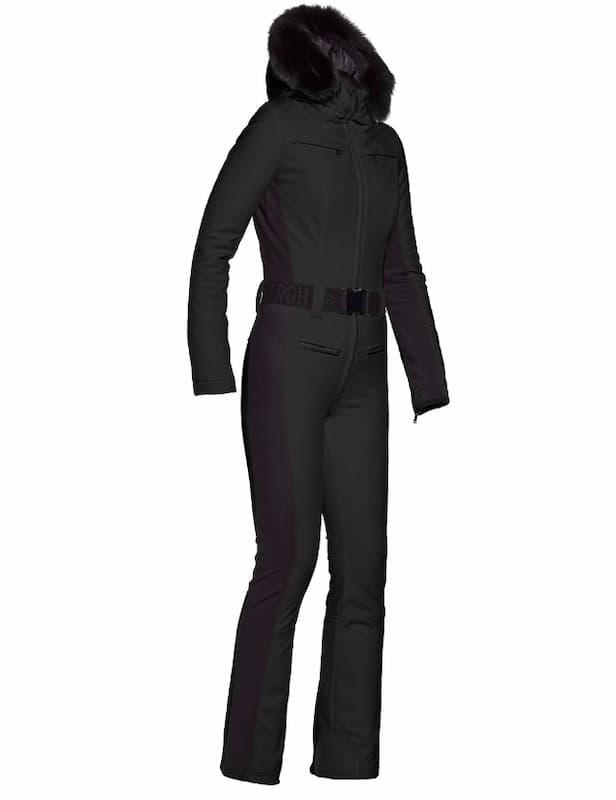 Goldbergh Parry Jumpsuit Faux Fur Long W Black