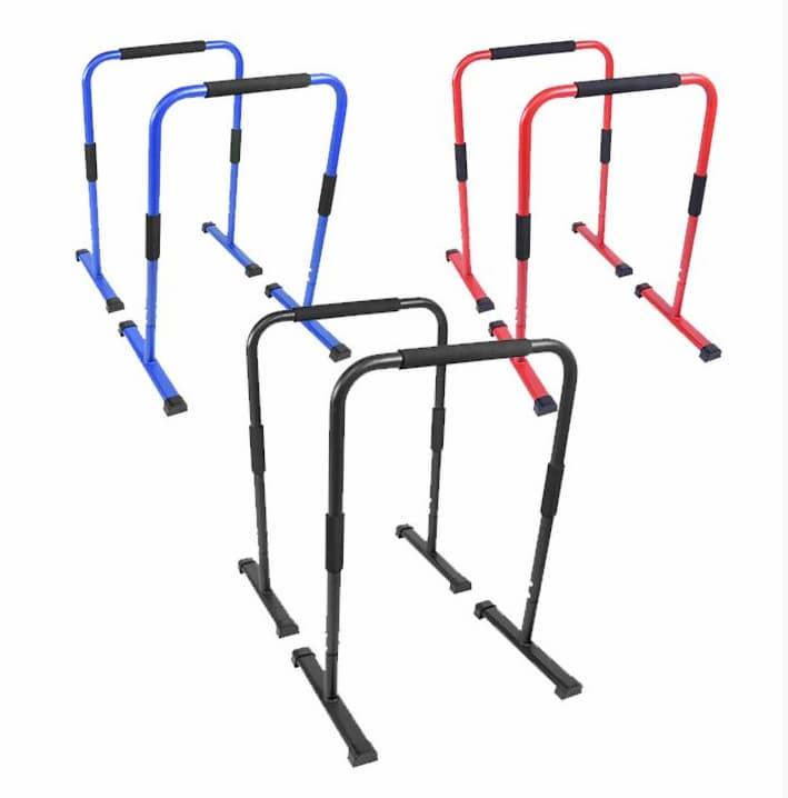 Gorilla Sports Parallette Push Up Bars - Color