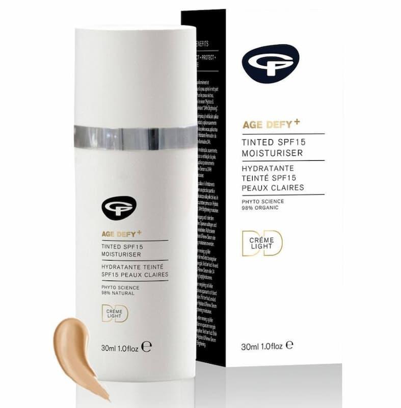 Green People Age Defy+ Tinted DD Moisturiser SPF15 – Light (30 ml)