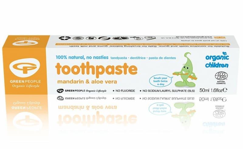 Green People Childrens Mandarin Toothpaste (50ml)