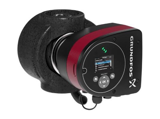 Grundfos Magna3 32-80 sirkulasjonspumpe 180 mm, varme
