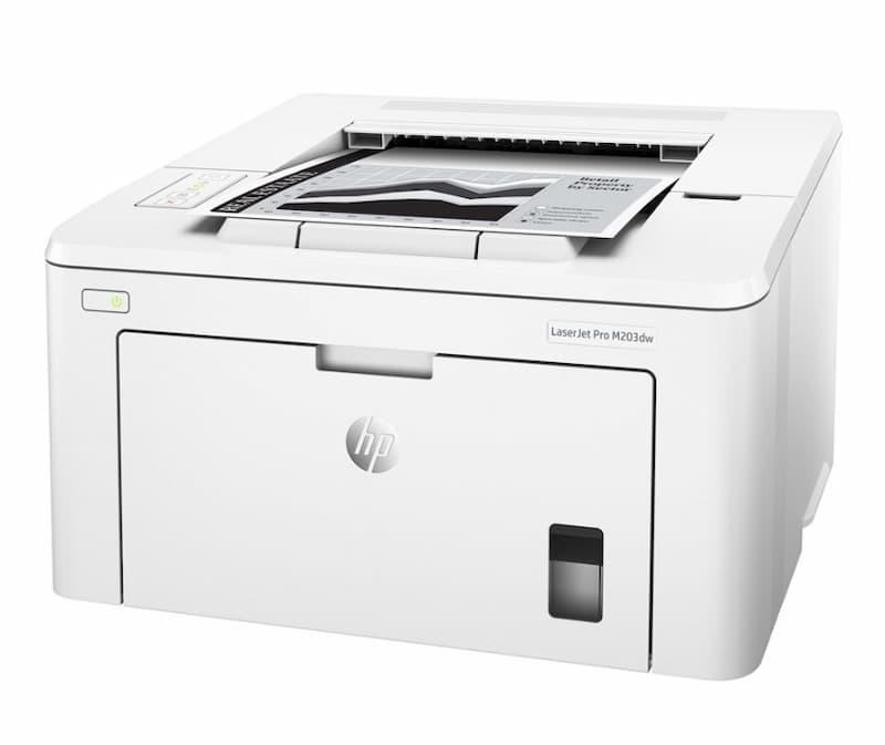 HP LaserJet Pro M203dw Laserskriver – Sort/Hvit – Laser