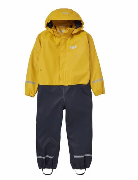Helly Hansen Bergen Fleece PU, Regndress, Barn, Essential Yellow