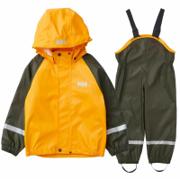 Helly Hansen Bergen PU, regnsett for barn, Pine Green