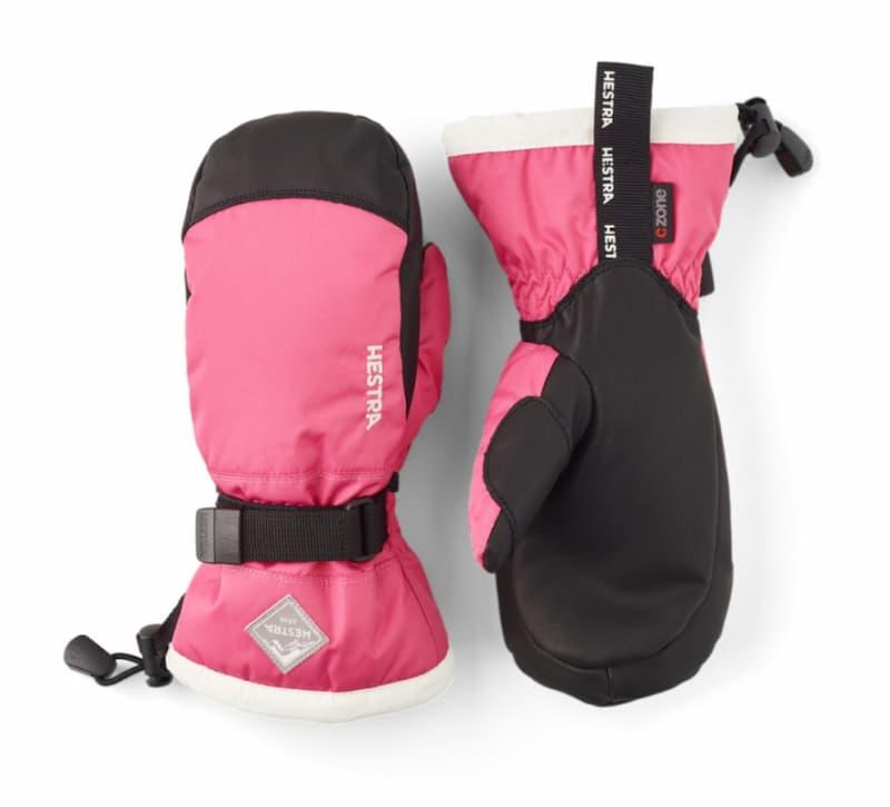 Hestra Gauntlet Czone JR Votter, Fuchia/Ivory