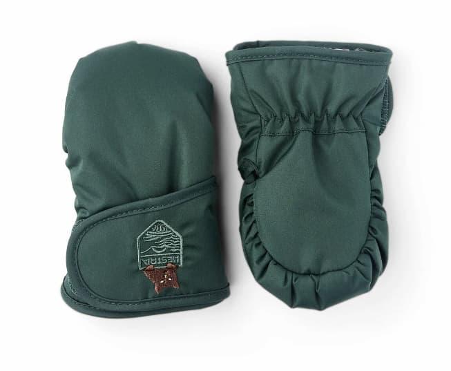 Hestra KidÂŽs Hygge Votter, Bottle Green