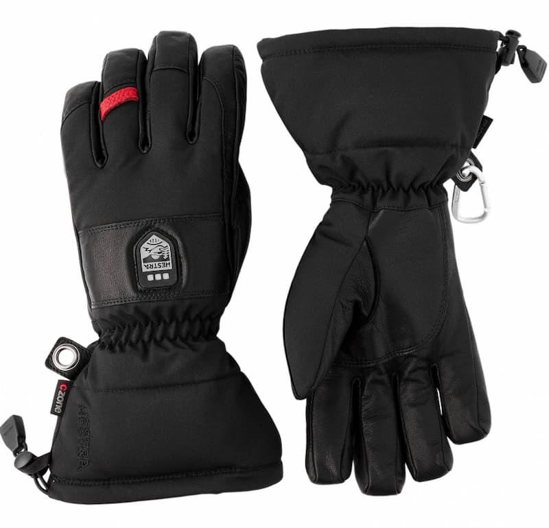 Hestra Power Heater Gauntlet, Skihansker, Black/Black