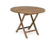Hillerstorp Nova Cafébord 100 cm Rundt, Brun