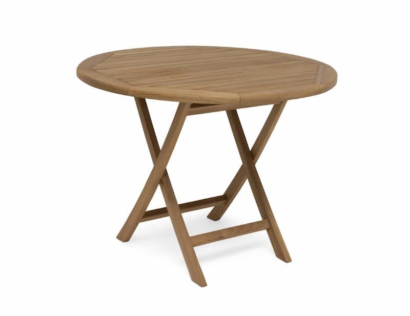 Hillerstorp Nova Cafébord 100 cm Rundt, Brun