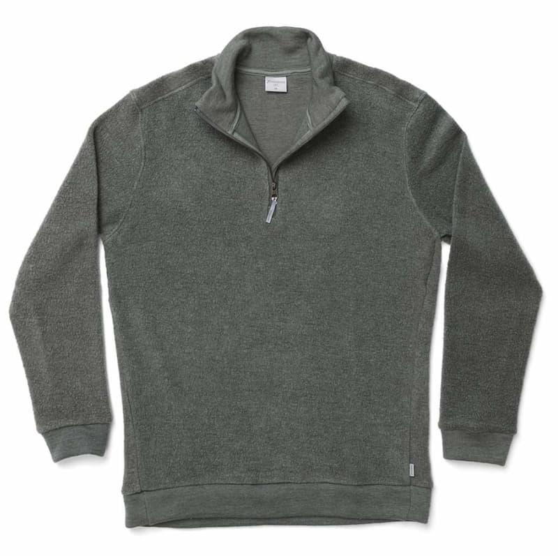 Houdini Alto Half Zip M Baremark Green